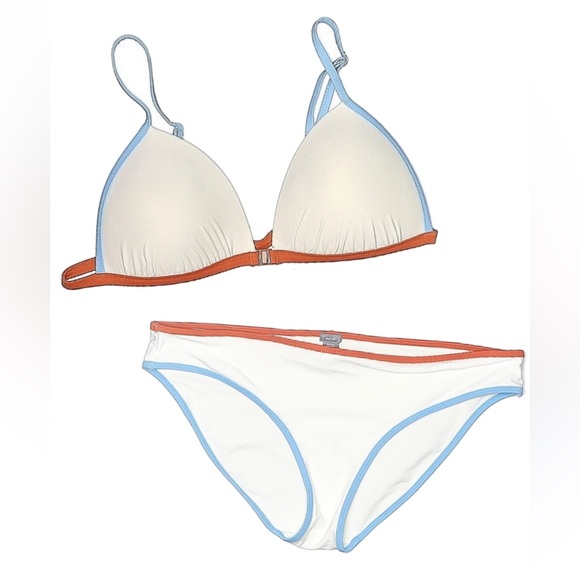 Aerie Retro White Bikini Set - Picture 7 of 8